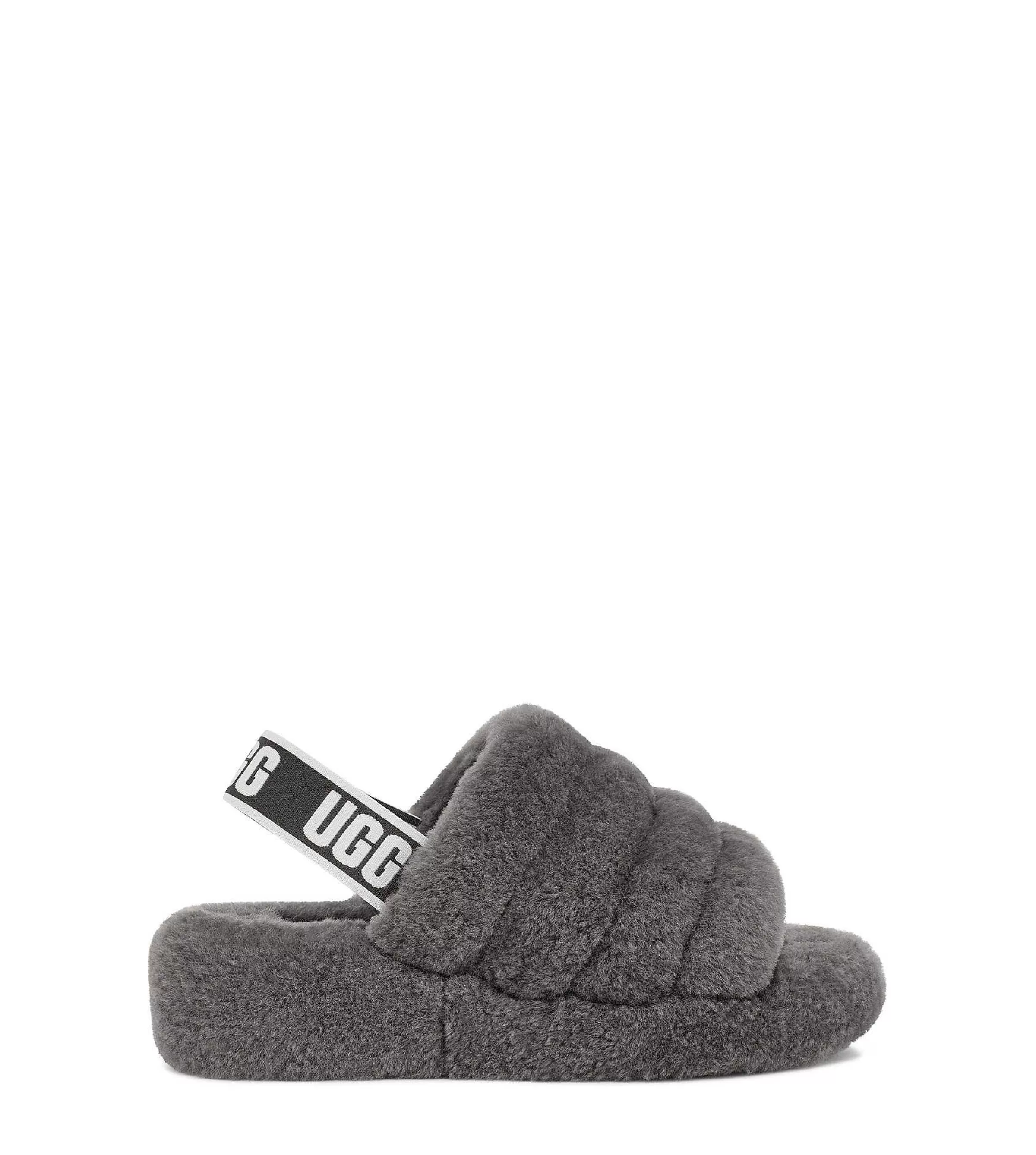 Donne UGG Ciabatte-Fluff Sì Slide,