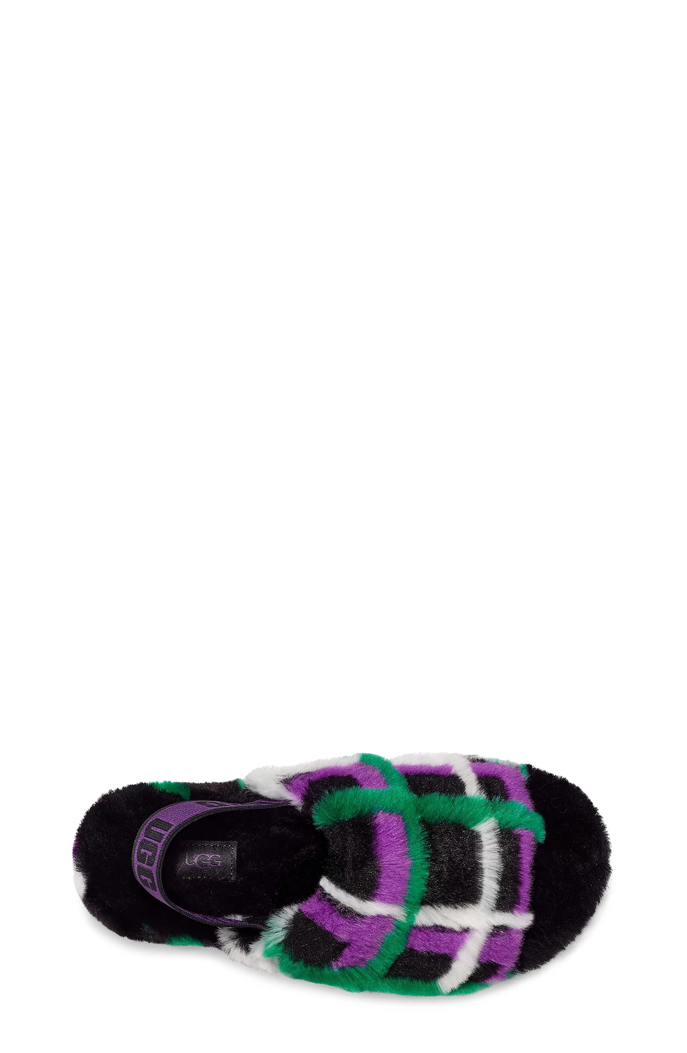 Donne UGG Ciabatte-Fluff Yeah Slide Plaid Punk,